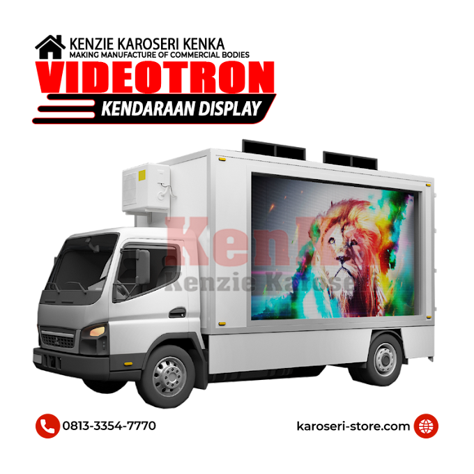 Pembuat Karoseri Videotron - Kendaraan Mobile Display