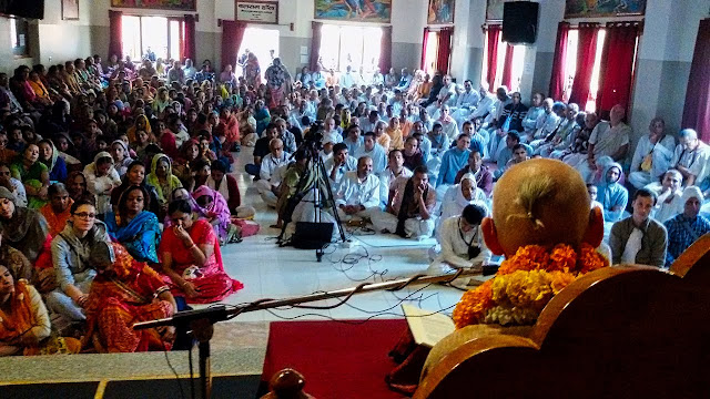 Sankarshan Das Srimad Bhagavatam Lecture Sri Vrindavan Dhama, India