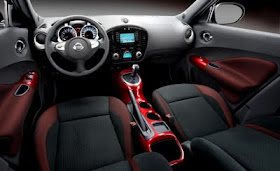 Interior of 2011 Nissan Juke