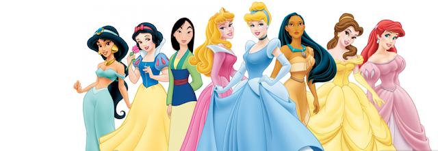 Group Of Eight Beautiful Princess