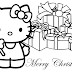 Hello Kitty Christmas Coloring Pages