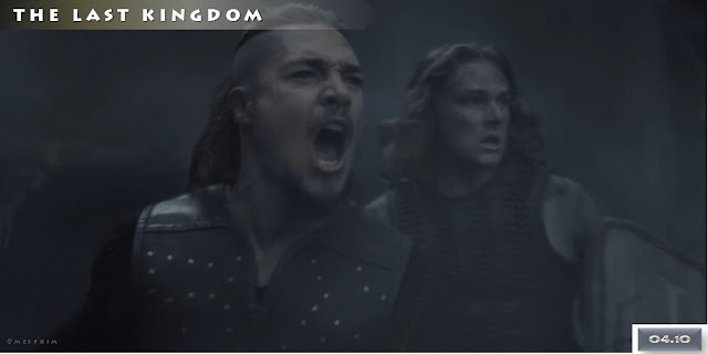 Uhtred và Edward bên ngoài kinh thành trong trận giao chiến với quân Đan Mạch. Link xem phim và mục lục các bộ phim Vương triều ở gần cuối bài viết.