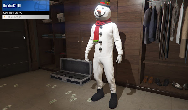 Snowman Outfit GTA Online