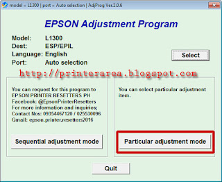 Cara Reset Epson L1300 Dijamin Work 