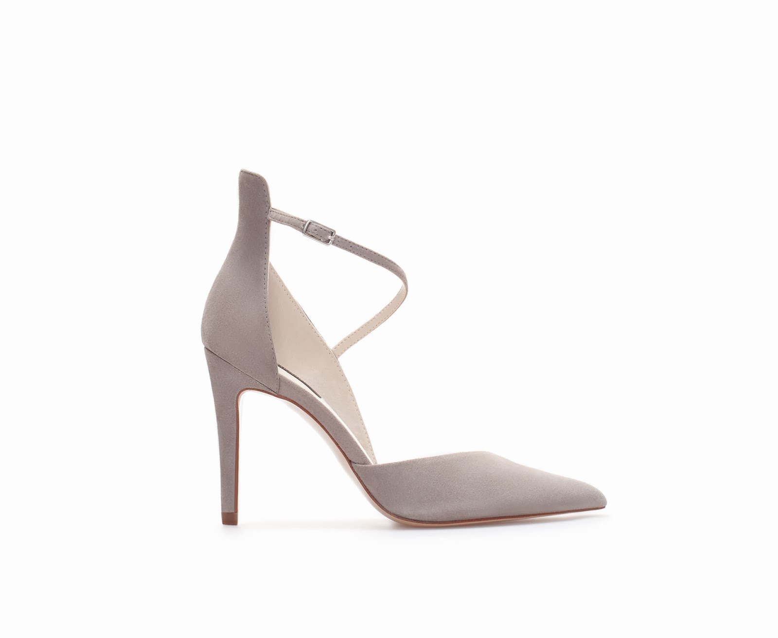 Life's a shoe: Zara Asymmetric Suede Pumps