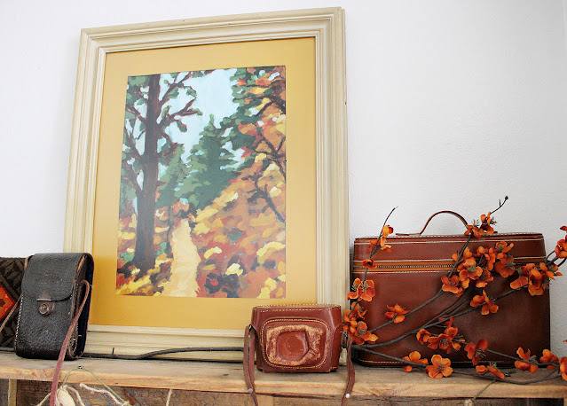 Simple Cozy Thrift Store Decor for Fall