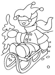 Winter Coloring Pages on Fichas De Ingl  S Para Ni  Os  Winter Coloring Pages