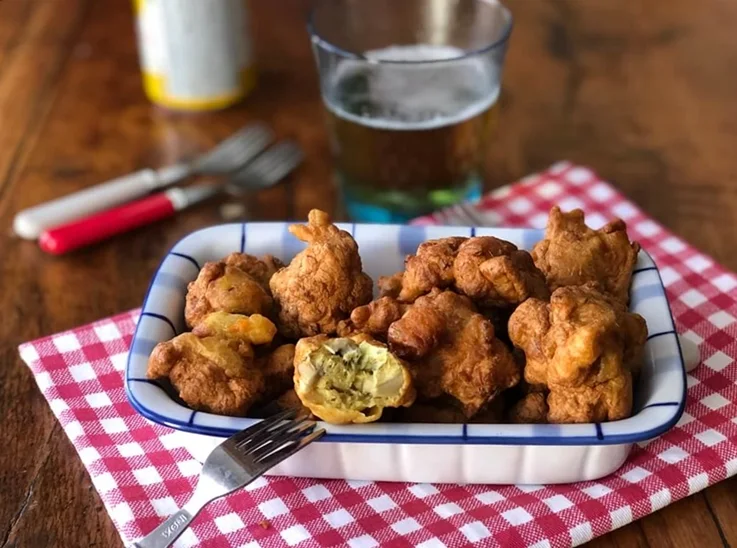 Buñuelos de alcachofa