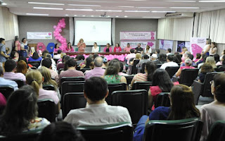 SPS lança Caravana Rosa e aborda prevenção ao câncer de mama e empoderamento feminino