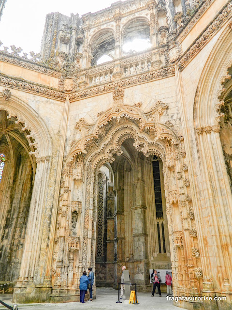 Capelas Imperfeitas do Mosteiro da Batalha em Portugal