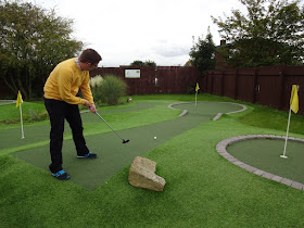 Mini Golf course at Liverpool Golf Centre
