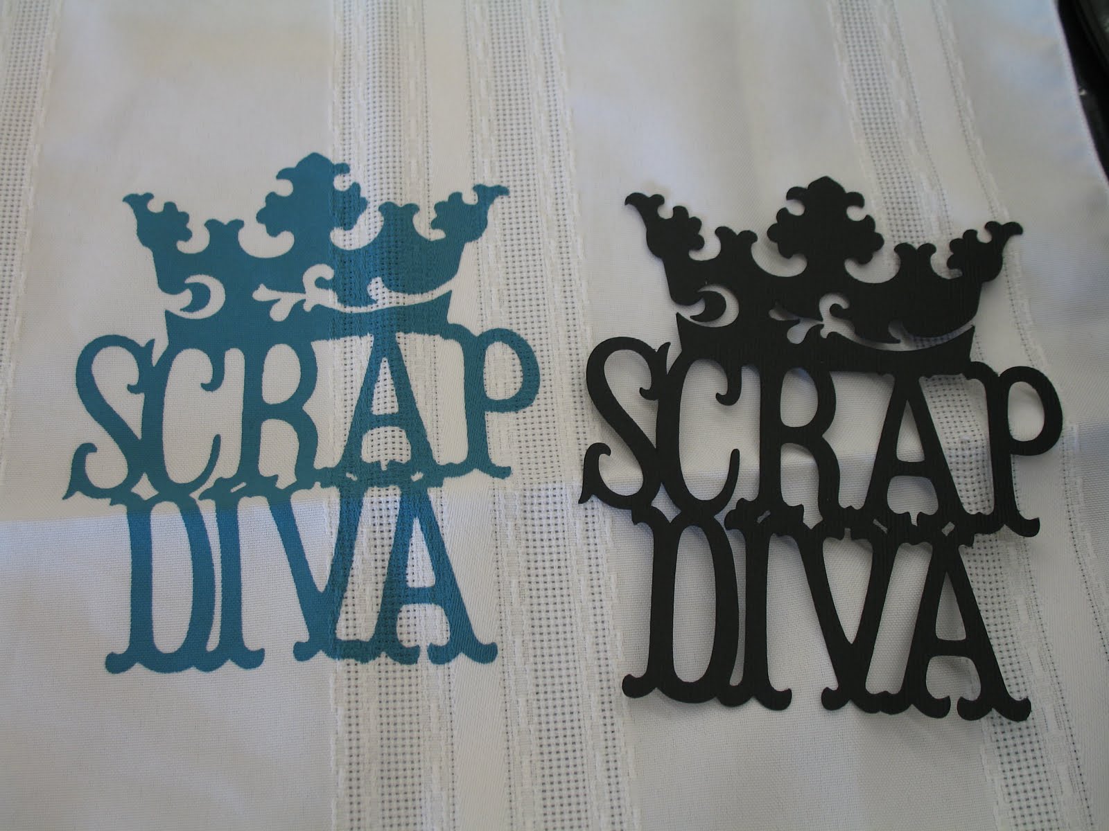 The Cricut cartridges that I used were Storybook and Wall Decor and ...