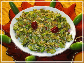 Simple Ivy Gourd Poriyal / Kovakkai Poriyal