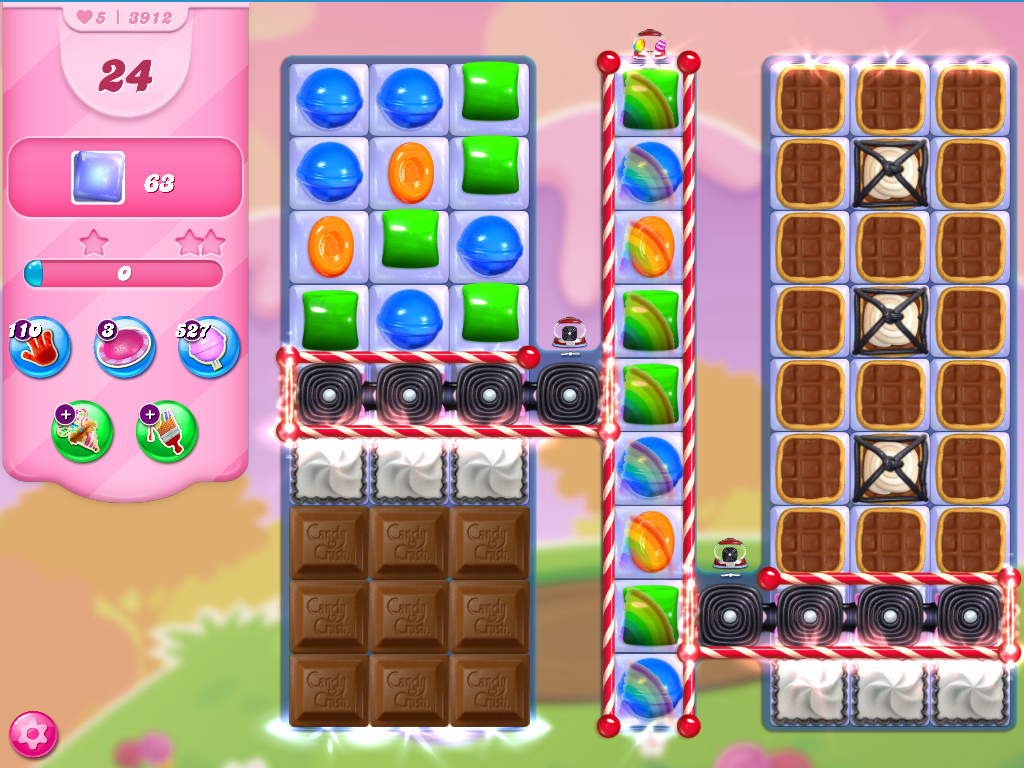 Candy Crush Saga level 3912