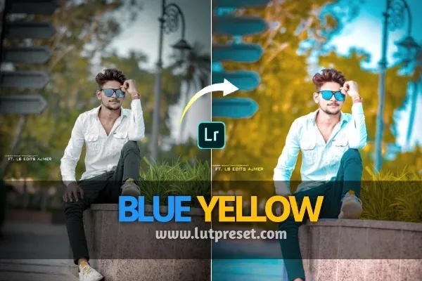 Yellow Blue Tone Lightroom preset