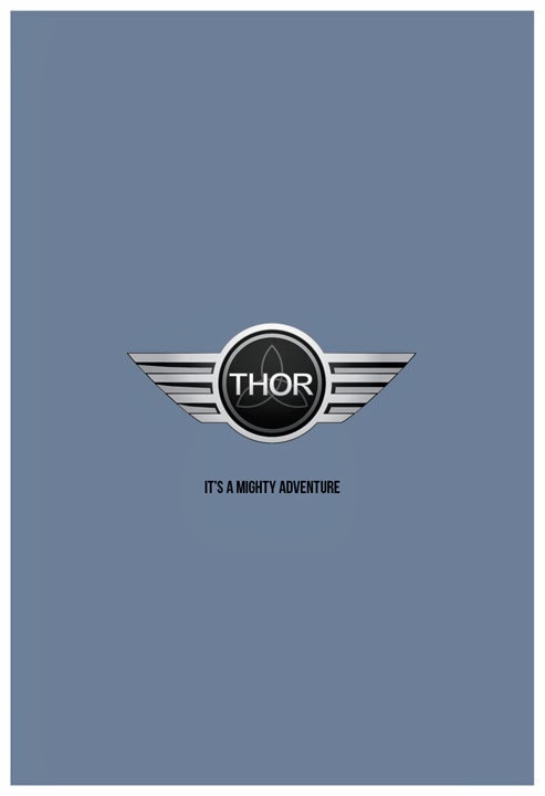 Car Brand Logos Redesigned After Characters From ‘The Avengers’ 3