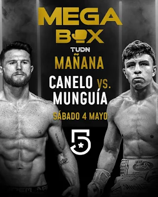 mega box canal 5 canelo vs munguia