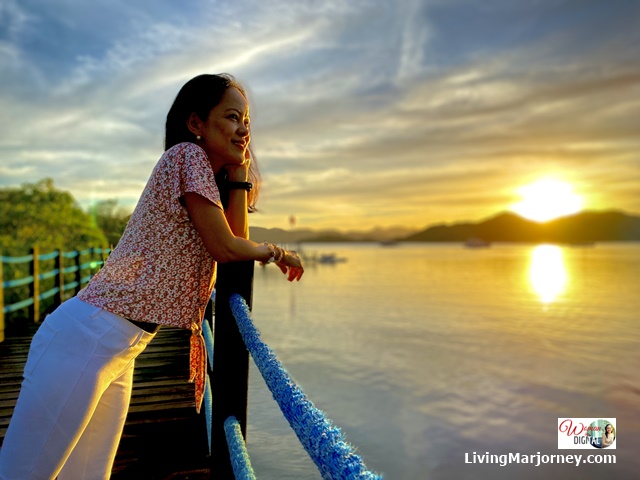 Coron sunset view from Bacau Bay Resort