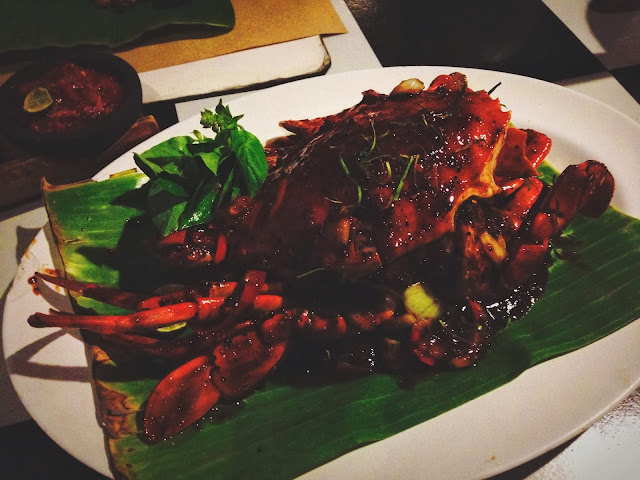 Ikan Bakar Jimbaran- black pepper crab