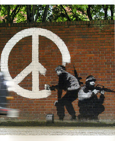 Banksy Guerre et Spray