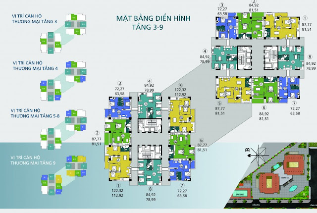  Mặt bằng NO4A Ngoại giao đoàn