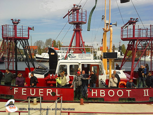 Willi`s Wilhelmshaven, Feuerlöschboot 2, IEHZ, Jadebusen, Nordsee