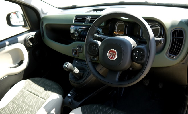 Fiat Panda 4x4 front interior