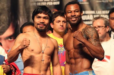 Pacquiao-Mosley weigh-in