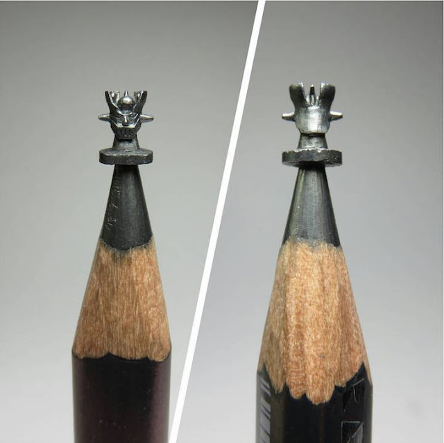 Artista esculpe meticulosamente em lápis para recriar o mundo à sua volta