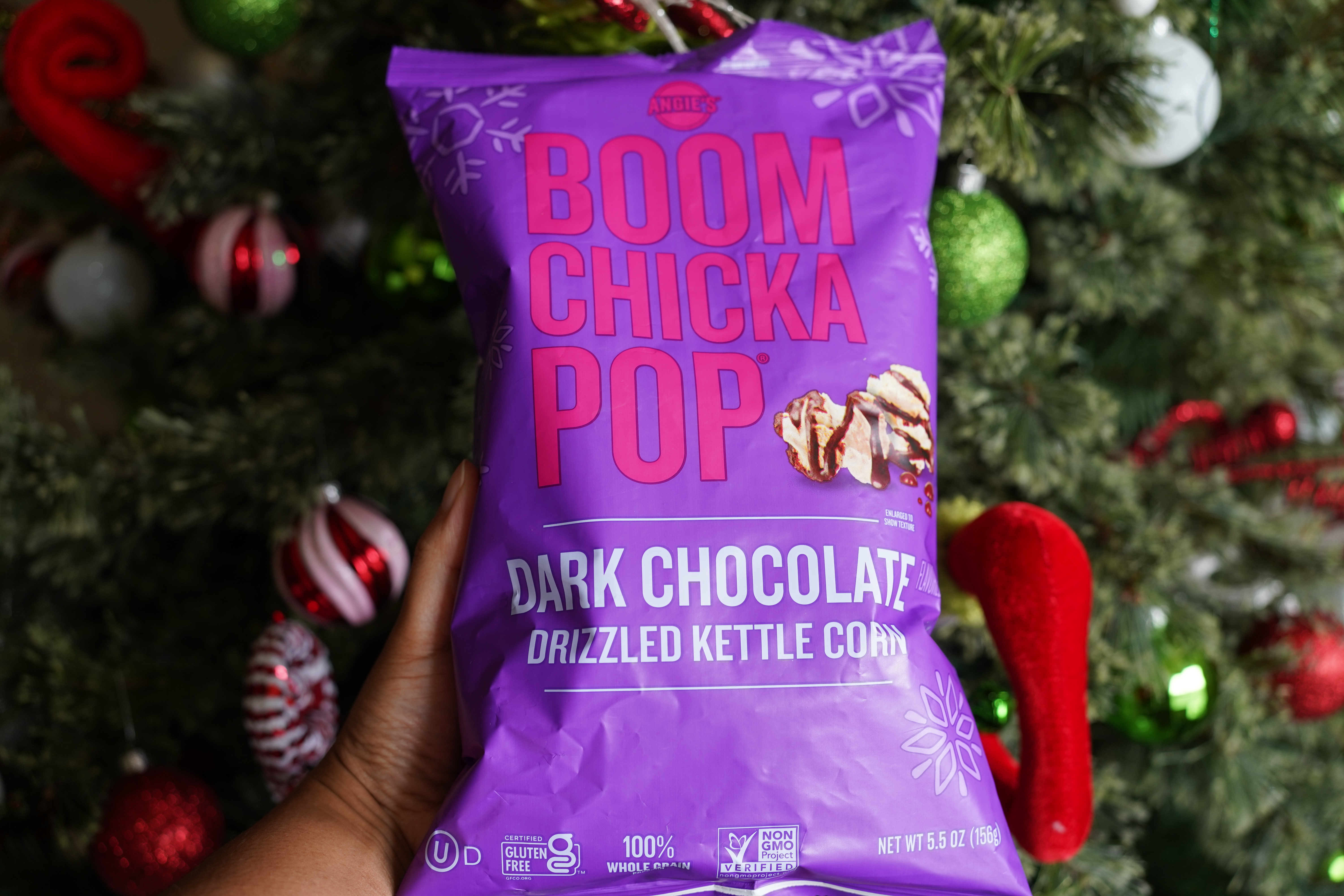 Angie's BOOMCHICKAPOP Dark Chocolate Popcorn