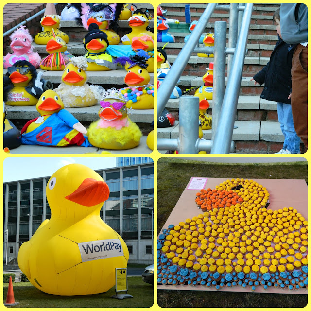 Spinningfields Manchester Corporate Duck Race Ducks 2013 Best Dressed