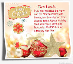 Christmas and New year greetings 
