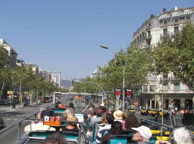 Avinguda Diagonal Bus Turistic Barcelona