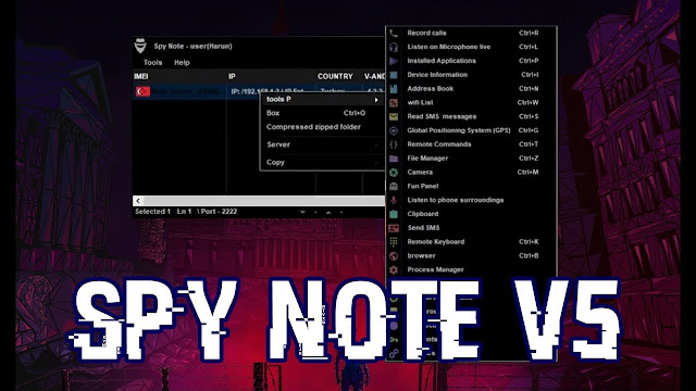 (NEW) SpyNote v5 [Most Advanced Android RAT, More Stable & Fast] 