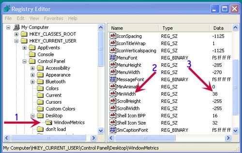 Registry key