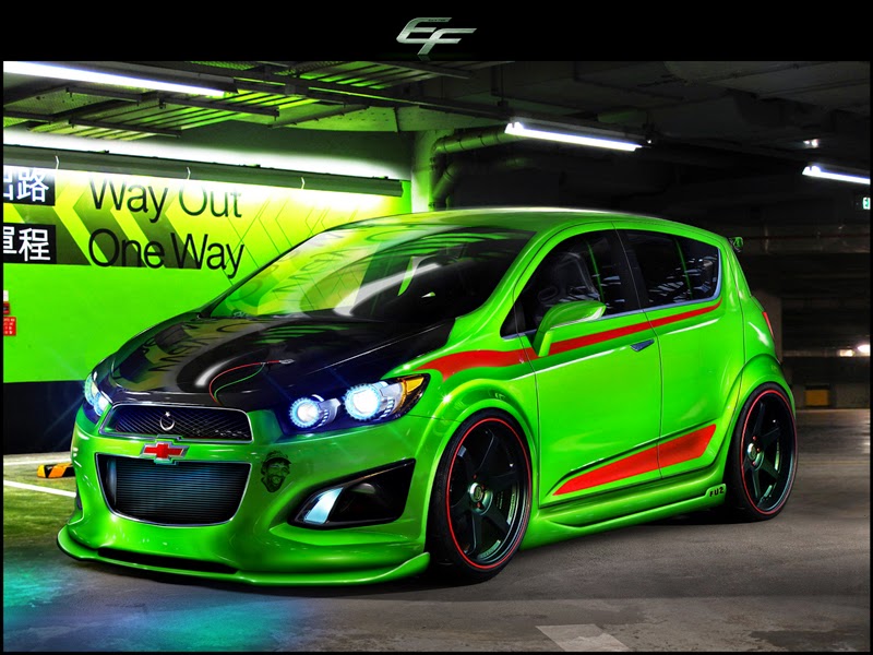 Galeri Foto Modifikasi Mobil Chevrolet Aveo Keren Terbaru 