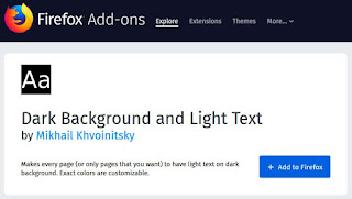 https://addons.mozilla.org/en-GB/firefox/addon/dark-background-light-text/