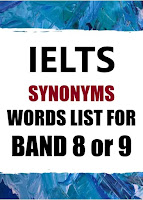 ielts band 8 essays vocabulary
