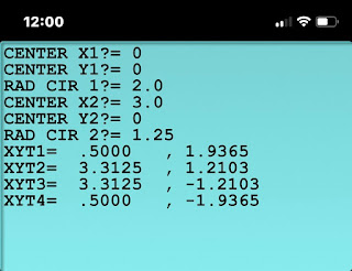 Tangent Angle 2 Program for GrafNCalc83