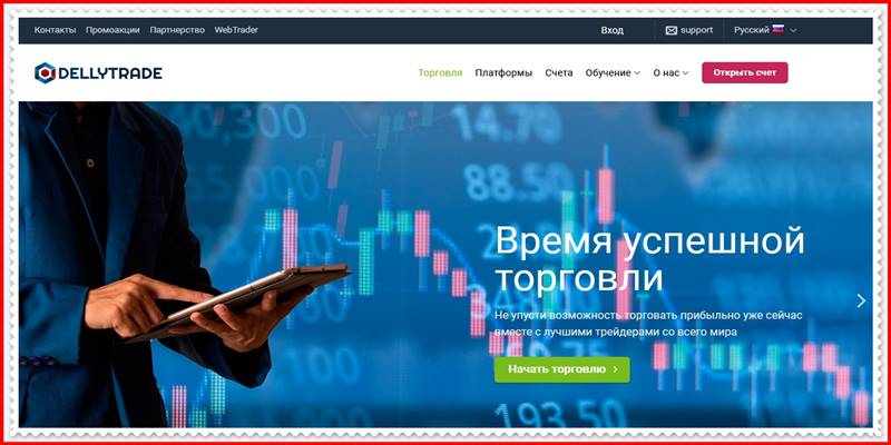 [Мошеннический сайт] dellytrade.com – Отзывы, развод? Компания DellyTrade мошенники!