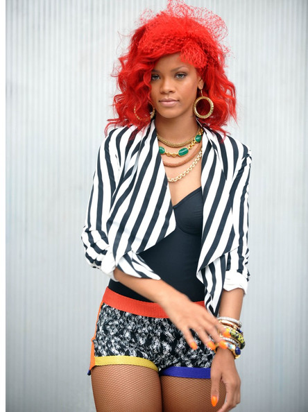 rihanna with red hair 2011. rihanna 2011 red hair. rihanna