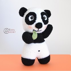 Panda amigurumi