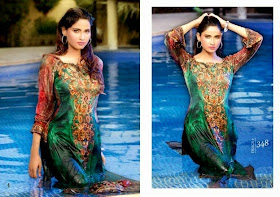 Digital Printed Dresses by Rashid Textiles
