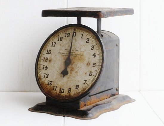 Vintage postal scale