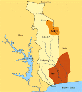 togo map