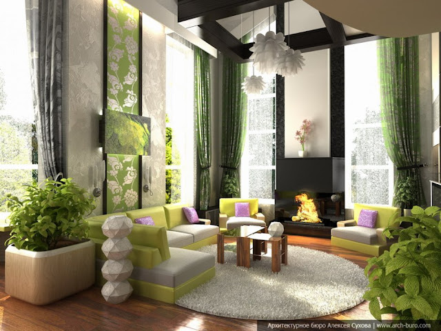 living room decor ideas with plants