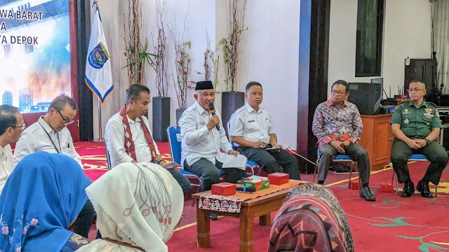 Walikota Sampaikan Aspirasi ke Pj Gubernur Jabar