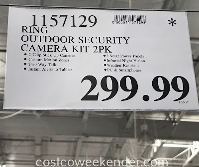 Deal for the Ring Outdoor Security Cam Kit at Costco