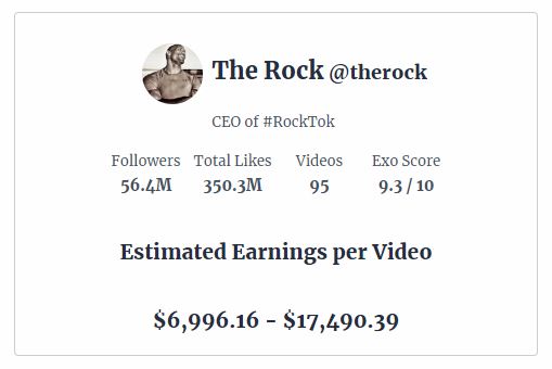 tiktok estimated earnings per video