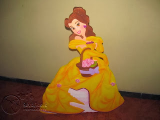 DECORACION CON GLOBOS PRINCESAS DISNEY